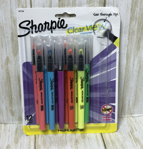 Sharpie 11ct Highlighters Clearview Chisel Tip Multicolor