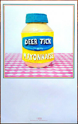 Deer Tick Mayonnaise Ltd Ed New Rare Tour Poster +bonus Indie Rock Punk Poster!