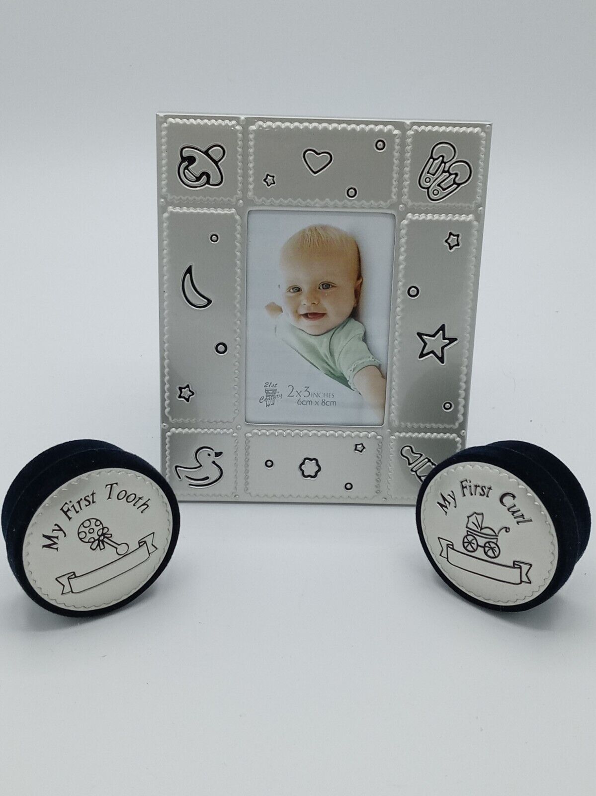 Baby Photo Frame Keepsake Boxes First Curl First Tooth Boy Or Girl Gift