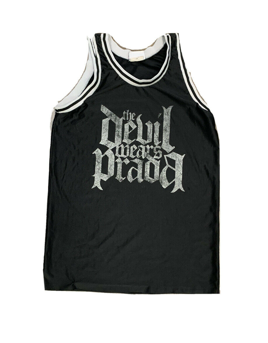 Devil Wears Prada Band Gimme Half Tank Top Jersy Size Medium